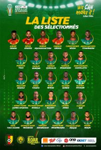 Liste Cameroun 