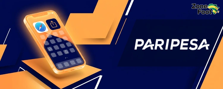 L’application Paripesa pour iOS
